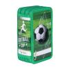 Peračník GIMBOO 3-zipsový plný, Futbal, zelený