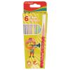 Sada popisovačov KEYROAD Fiber Marker, 6 ks, mix farieb