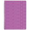 Blok poznámkový štvorčekový Leitz Retro Chic A4 fialový