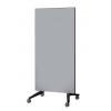 Tabuľa GLASSBOARD 90x175cm sivá na kolieskach