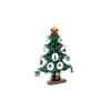 Drevený vianočný stromček s 12-ti miniaturnými ozdobami