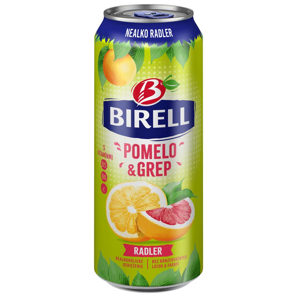 Pivo Birell nealko 0,5l 24ks Pomelo & Grep plech Lamitec